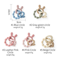 Beißring aus Silikon für Babys