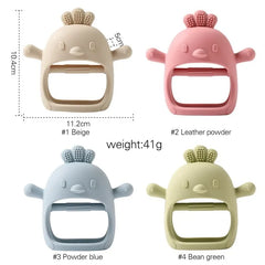 Beißring aus Silikon für Babys