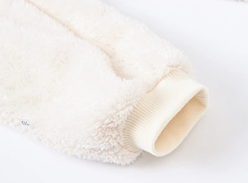 Cute Plush Bear Baby Rompers
