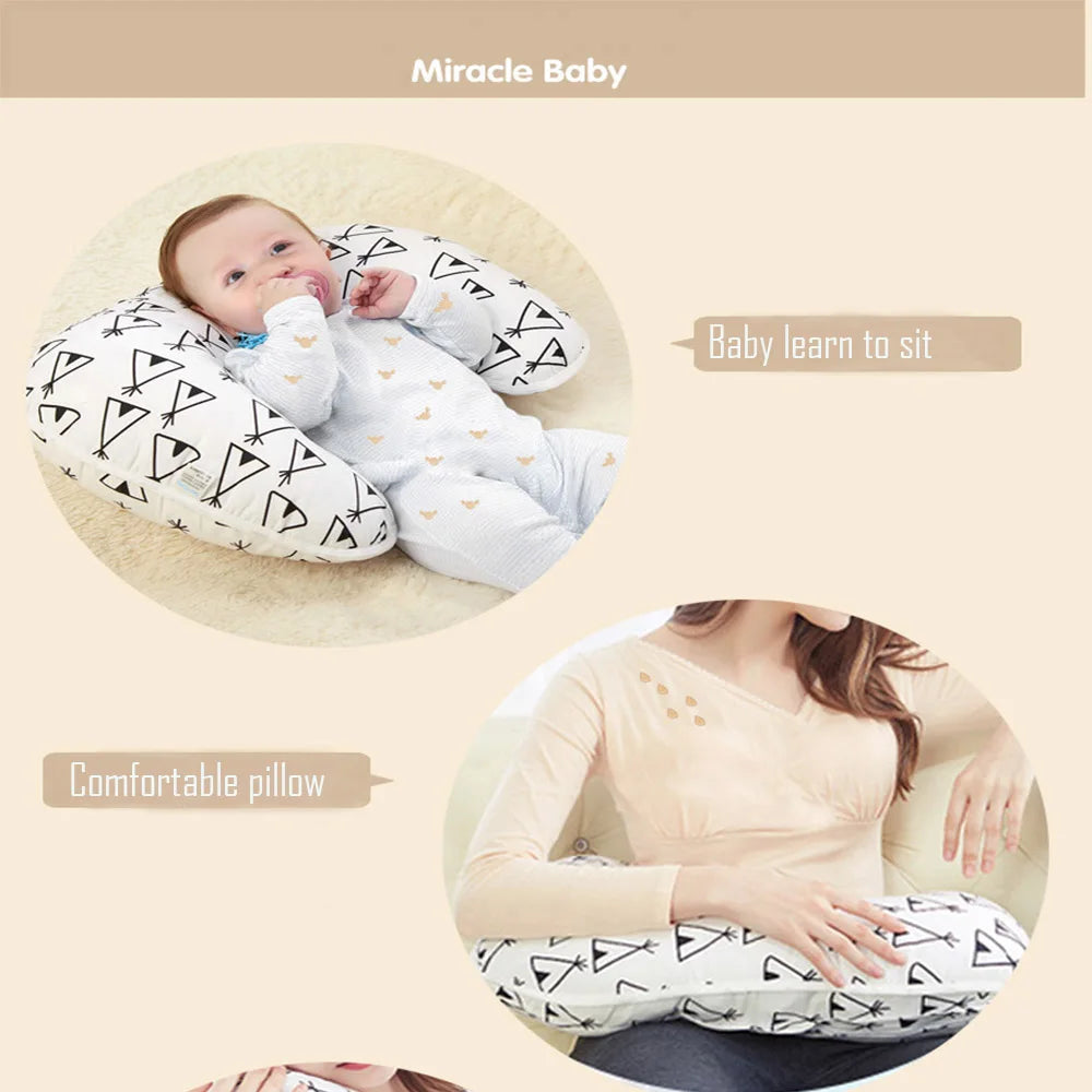 2 Stück U-förmige Baby-Stillkissen