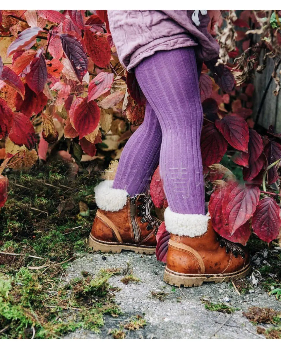 Cotton Colored Tights For Children
