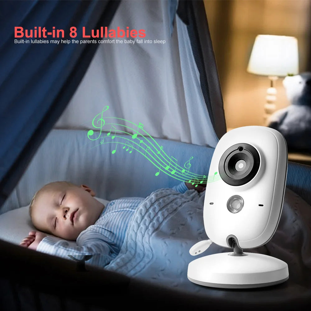 Audio Talk Night Vision Surveillance Security Camera Babysitter