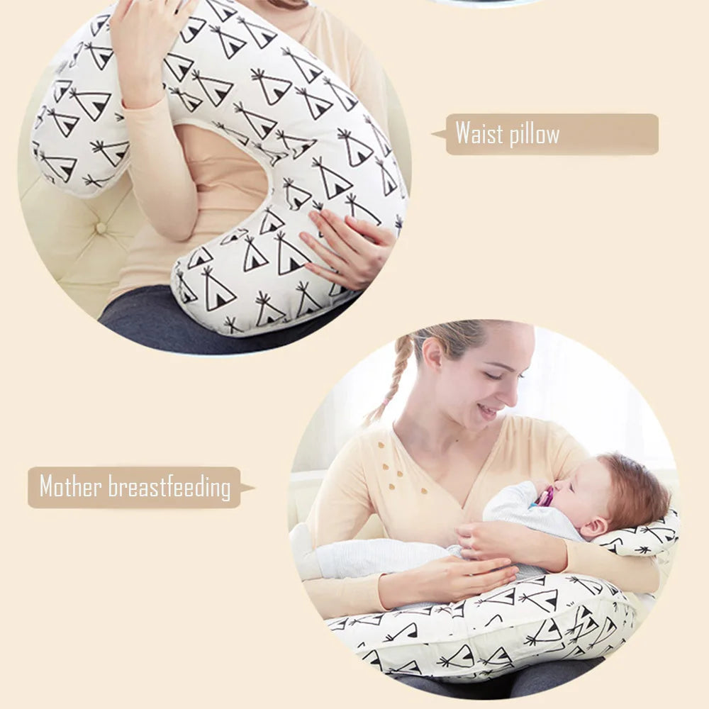 2 Stück U-förmige Baby-Stillkissen