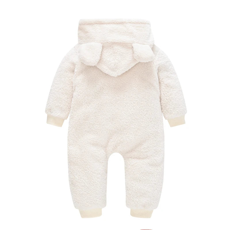 Cute Plush Bear Baby Rompers