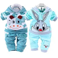 Kinder Niedlicher Bär Rundhals Kapuzenpullover
