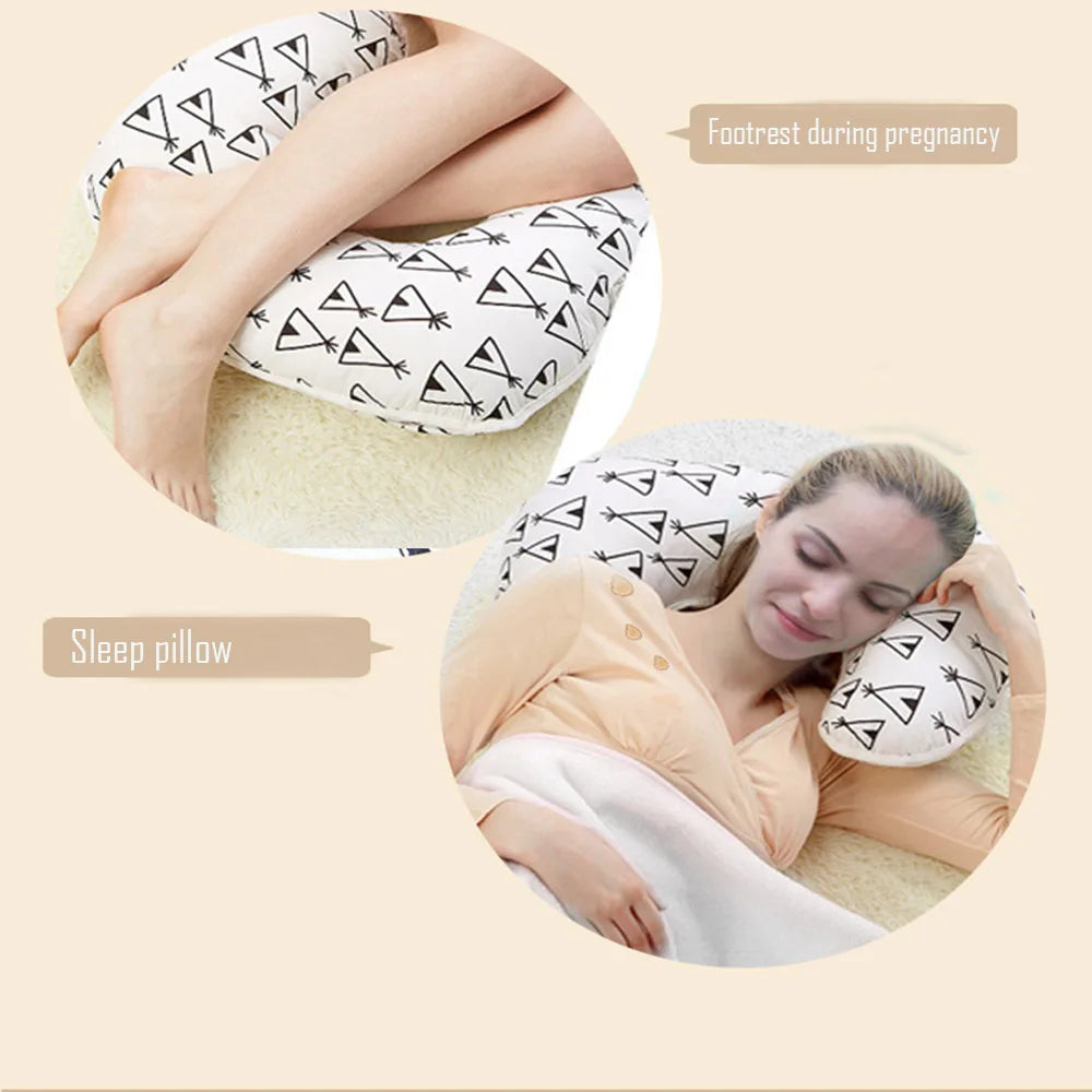 2 Stück U-förmige Baby-Stillkissen