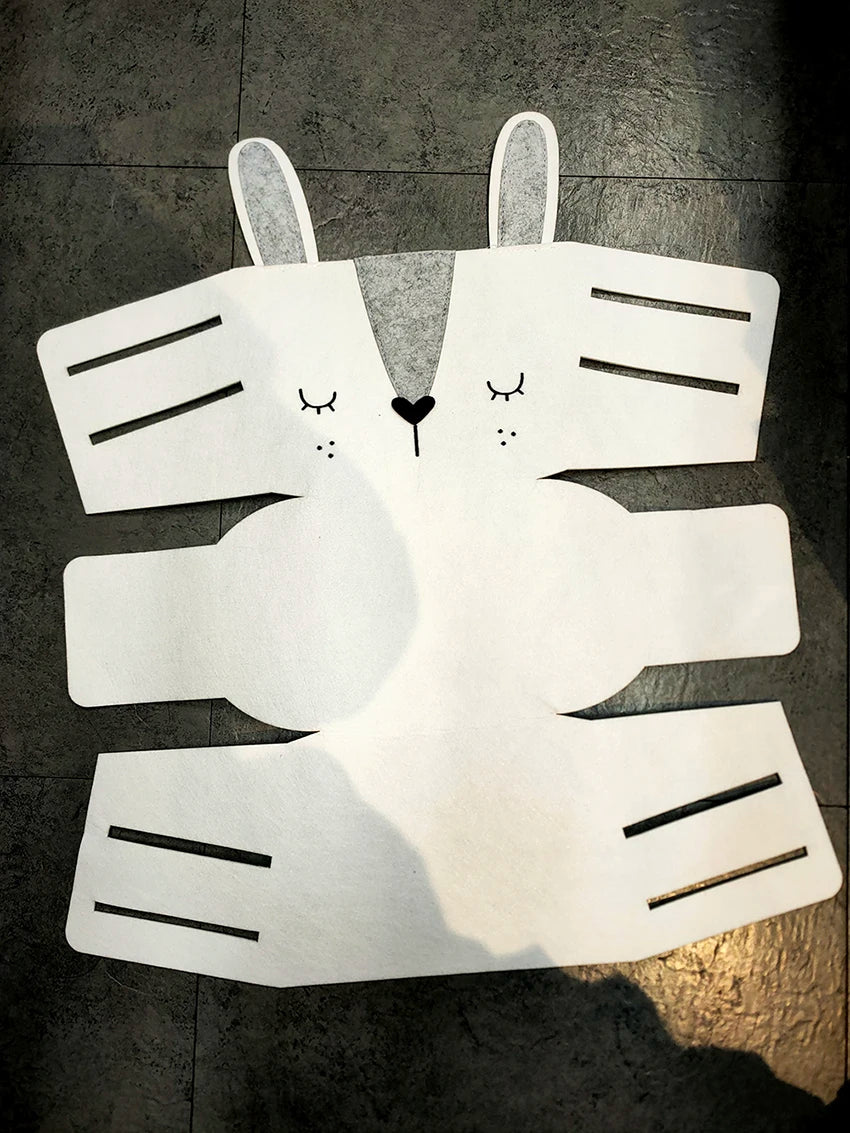 Cute Cartoon Animal DIY Storage Box