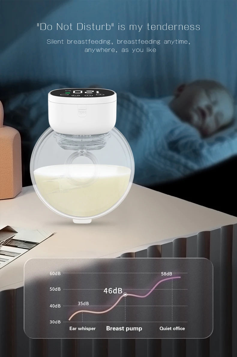 Tragbare Milchpumpe für Mutter und Baby