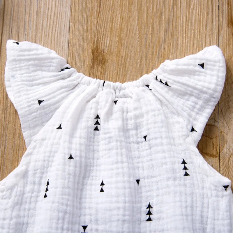 Sommer Neugeborenen Baby Mädchen Strampler