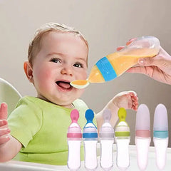 Babyflasche aus Silikon für Neugeborene