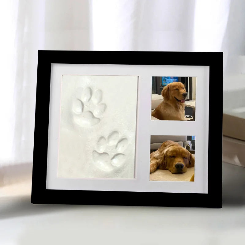 Neworn Baby Hand Foot Print DIY Photo Frame with Mold Clay