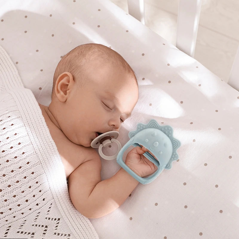 Beißring aus Silikon für Babys