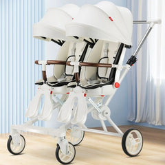 Doppelter tragbarer Kinderwagen für Zwillinge