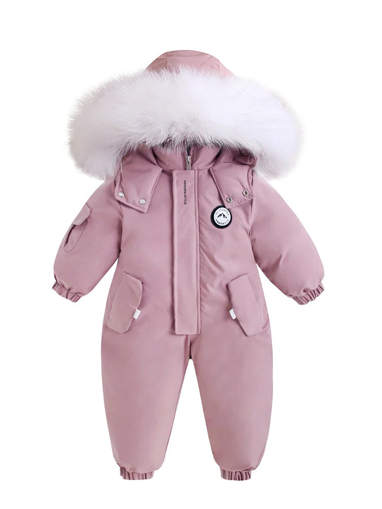 Autumn Winter Baby overcoat Jumpsuit