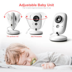 Audio Talk Night Vision Surveillance Security Camera Babysitter
