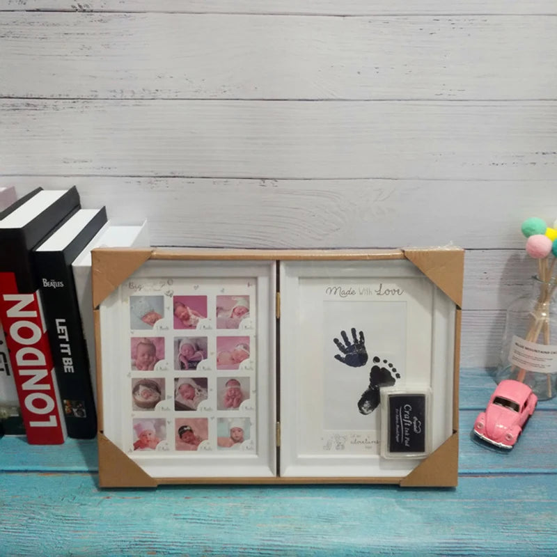 0-12 Months Milestone Pictures Photo Frame