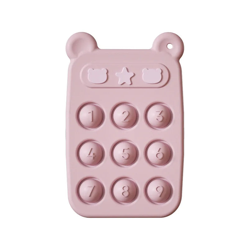 Beißring aus Silikon für Babys