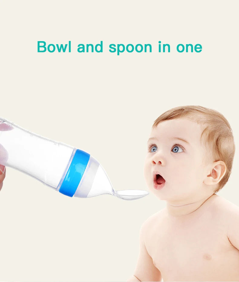 Babyflasche aus Silikon für Neugeborene