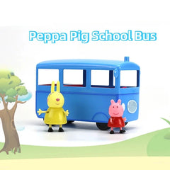 Authentic Peppa Pig Original Music School Bus Car Play