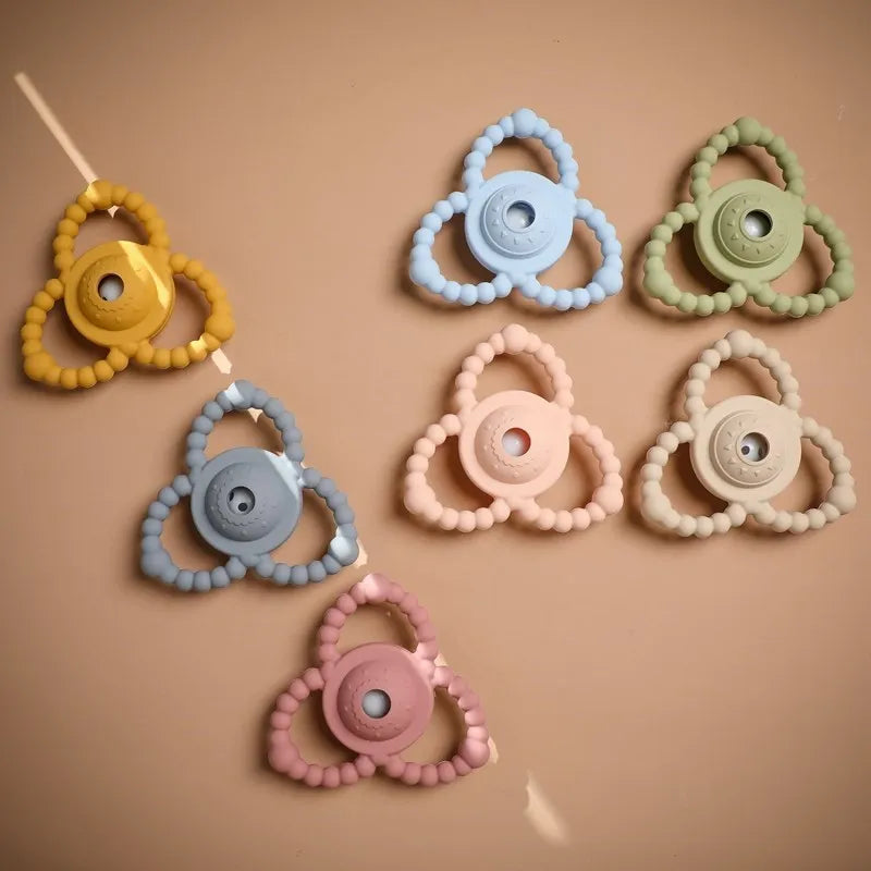 Beißring aus Silikon für Babys