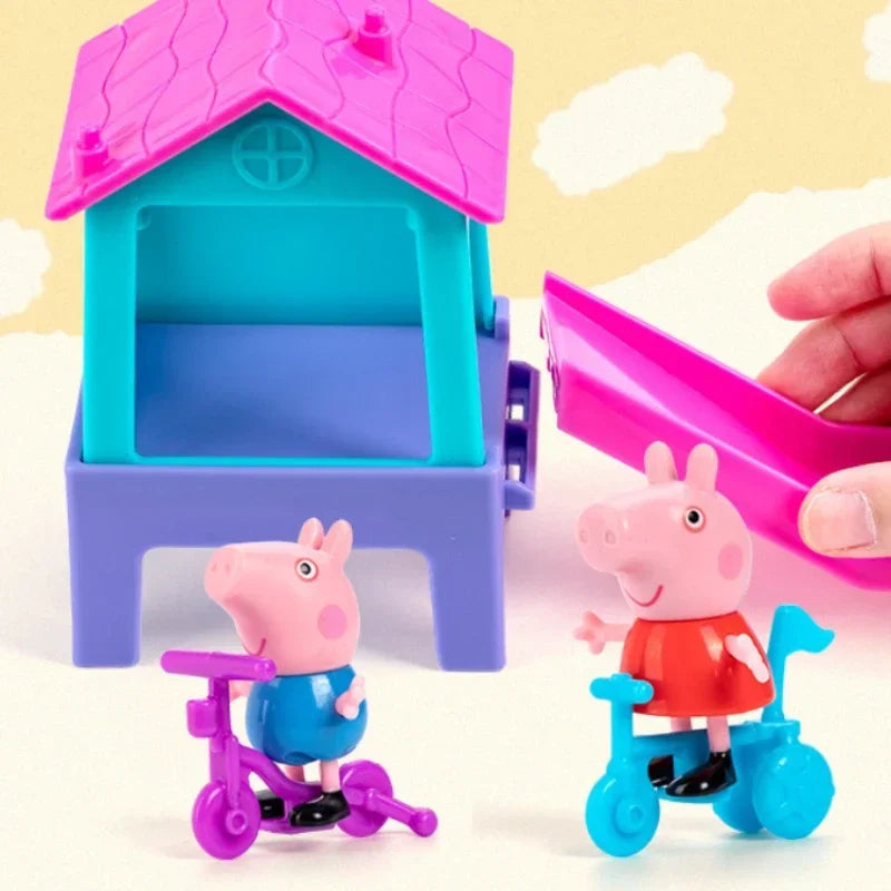 Peppa Pig Original Authentic Happy Park Scene
