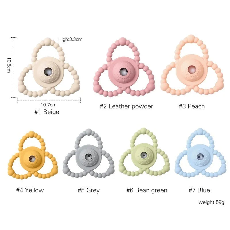 Beißring aus Silikon für Babys