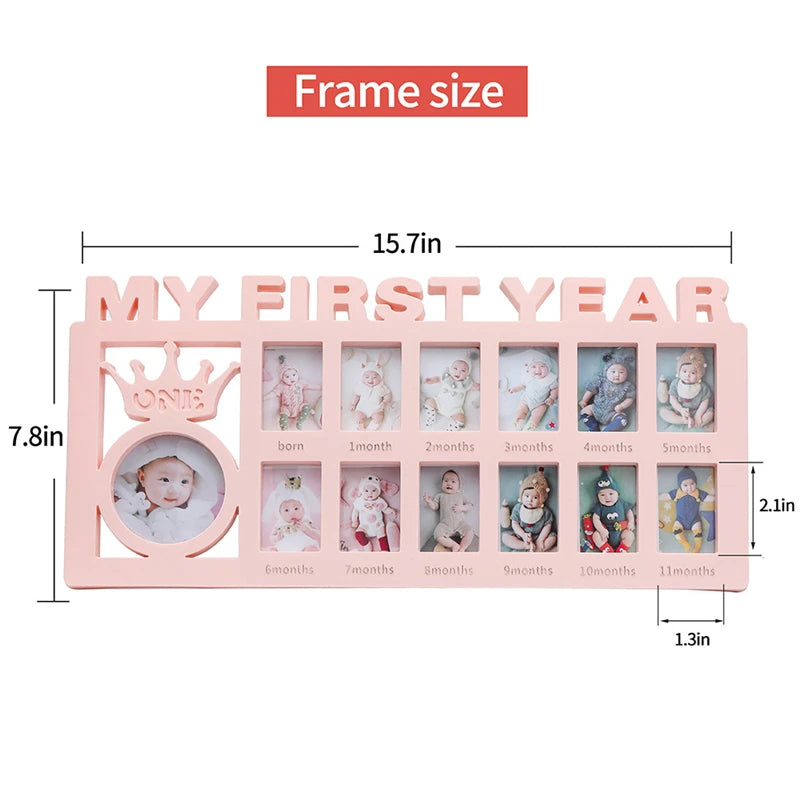 0-12 Months Pictures Photo Frame