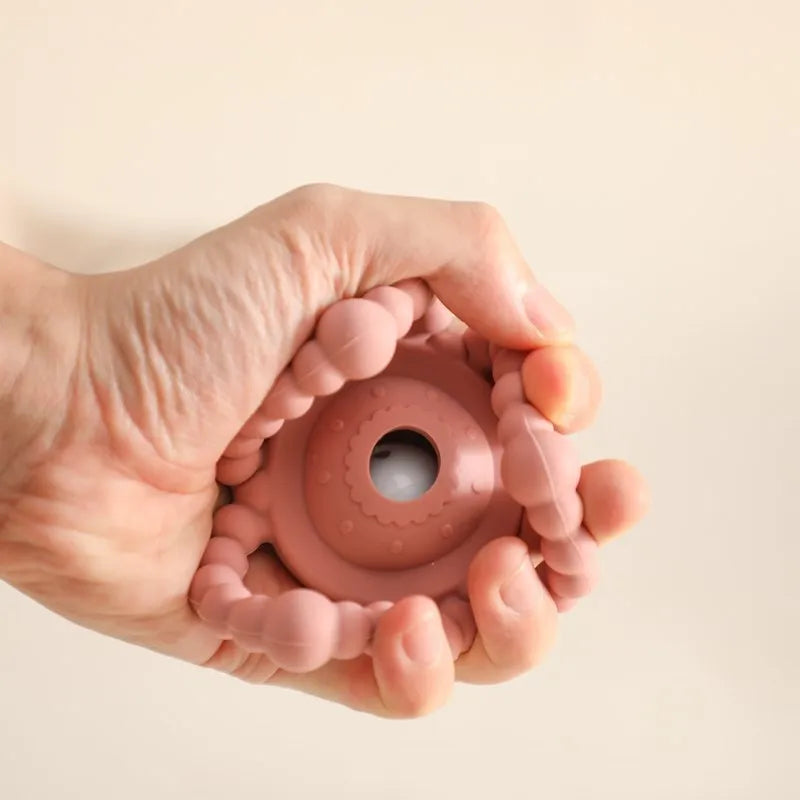 Beißring aus Silikon für Babys