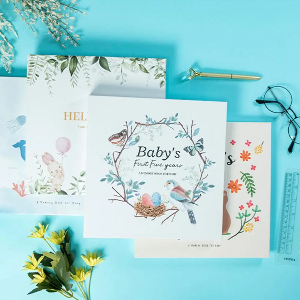 Baby Recollection Book Baby Journal Record Book