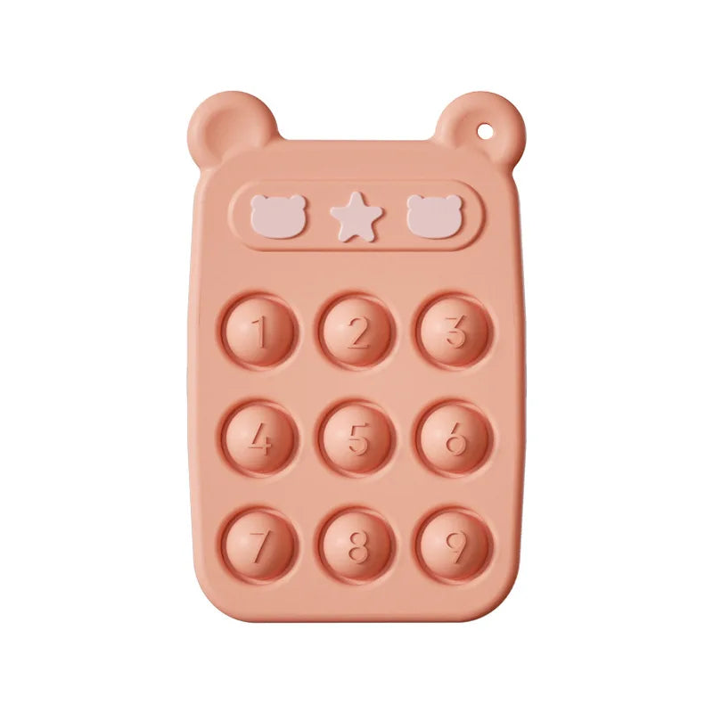 Beißring aus Silikon für Babys