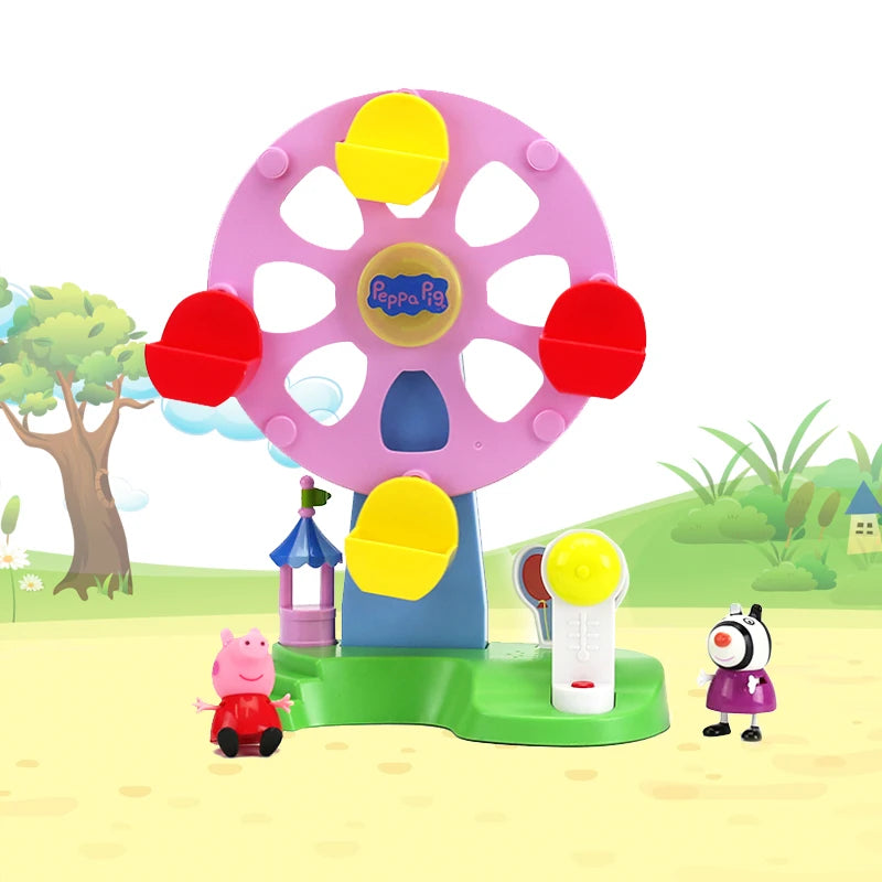 Peppa Pig Wheel Series Original Set Children's Toys