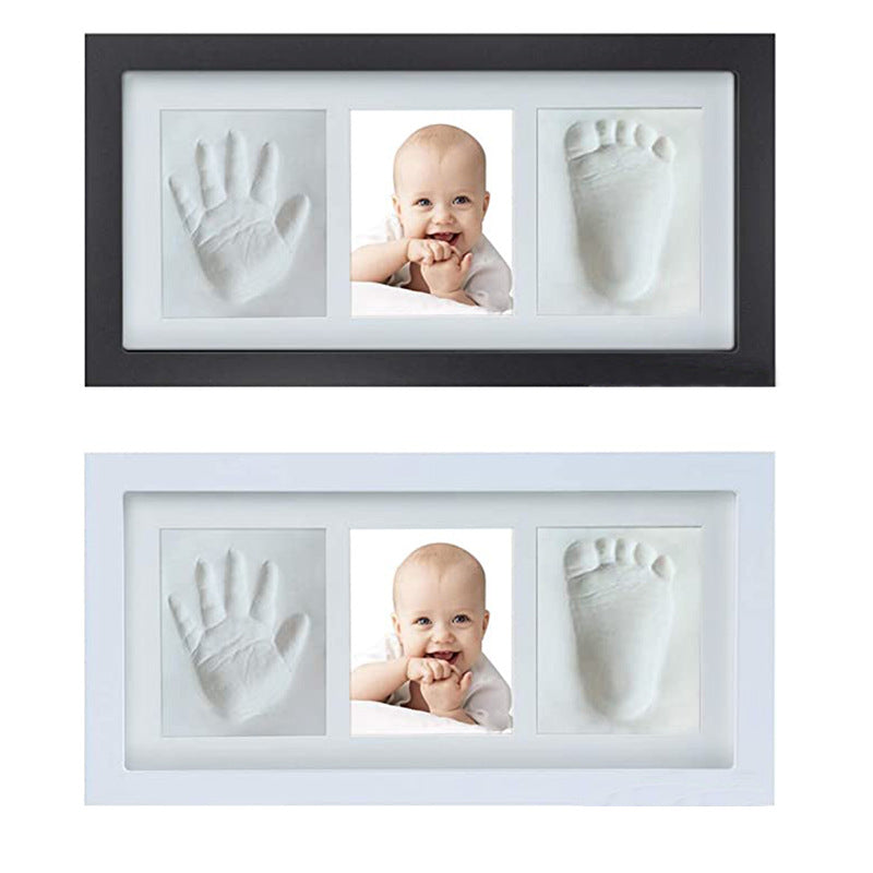 Hand and Foot Print Clay Photo Frame