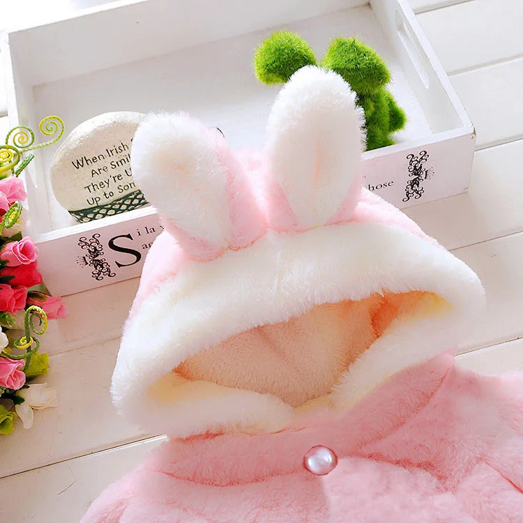 Baby Cartoon Niedlich Fleece Mit Kapuze Warm