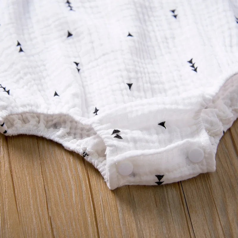 Sommer Neugeborenen Baby Mädchen Strampler
