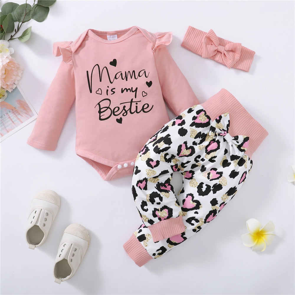3PCS Neugeborenen Baby Mädchen