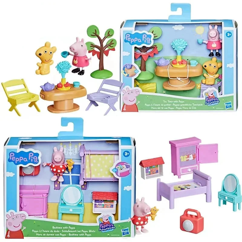 Peppa Pig Family Game Genuine Set Action Figure