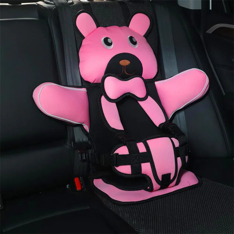 Tragbarer Kinderautositz mit Cartoon-Motiv