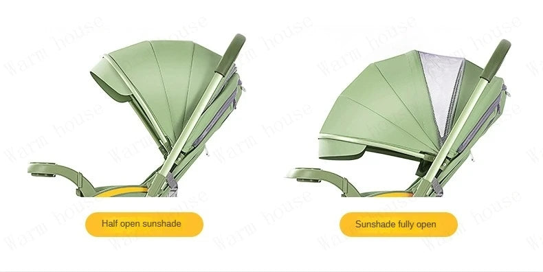 Bi-directional High Landscape Baby Stroller