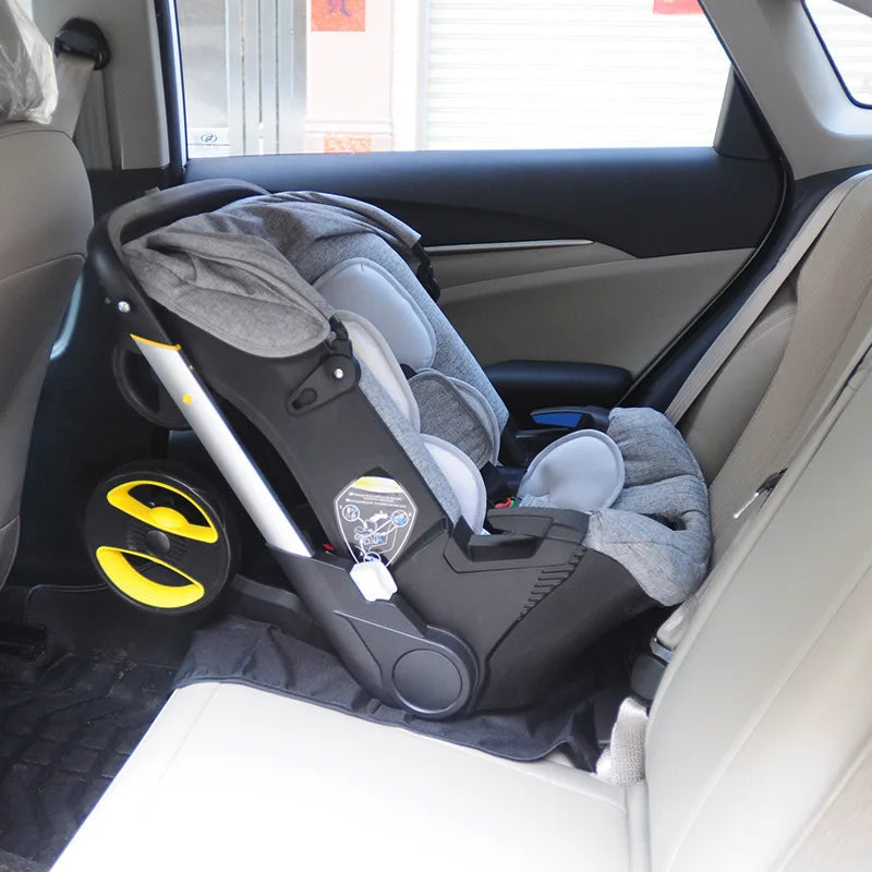 Kinderwagen Autositz Neugeborenen Faltbar 3 in 1