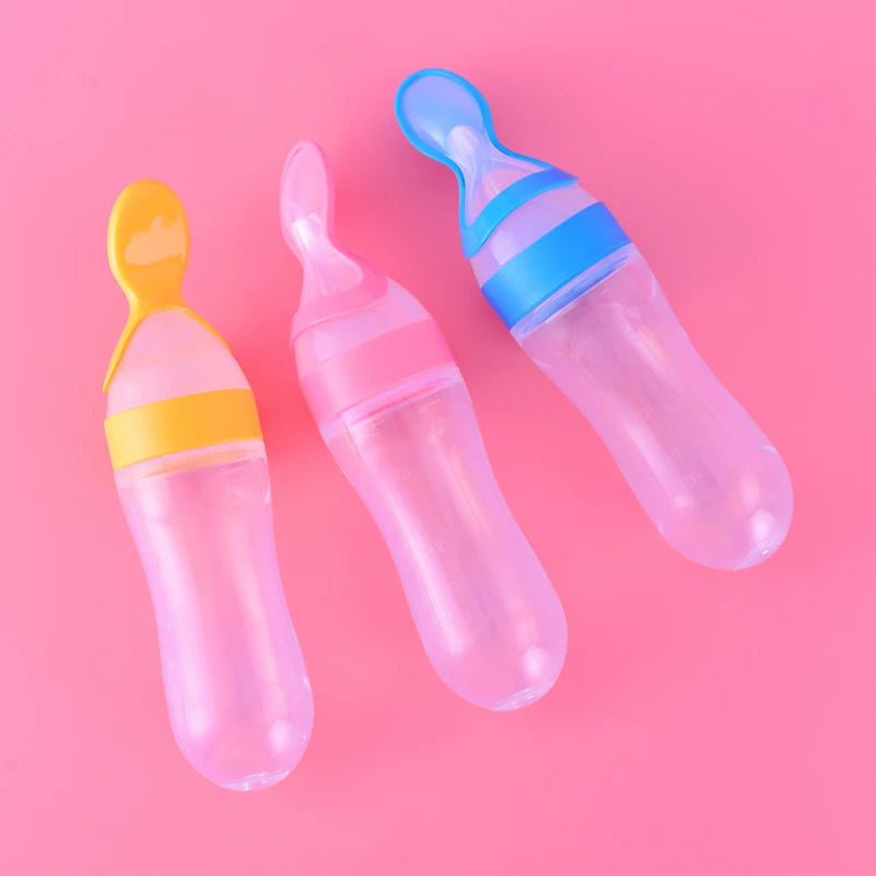 Babyflasche aus Silikon für Neugeborene