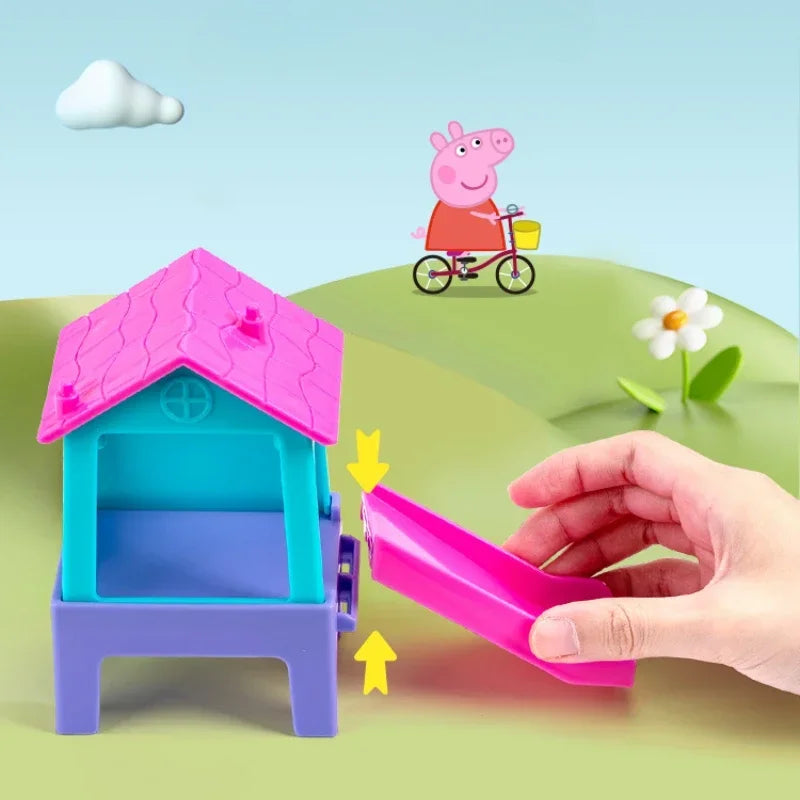 Peppa Pig Original Authentic Happy Park Scene