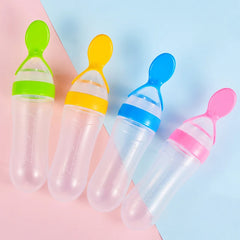 Babyflasche aus Silikon für Neugeborene