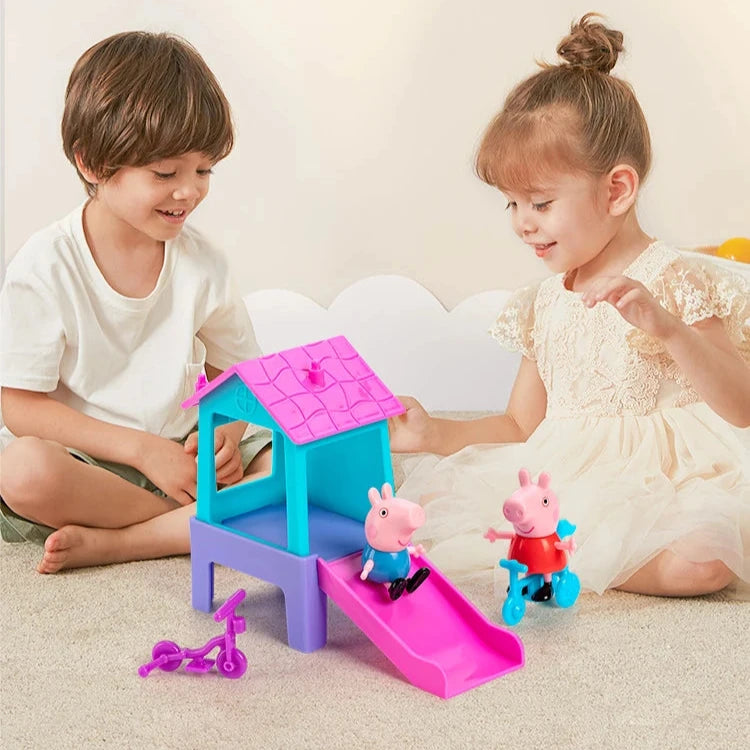 Peppa Pig Original Authentic Happy Park Scene
