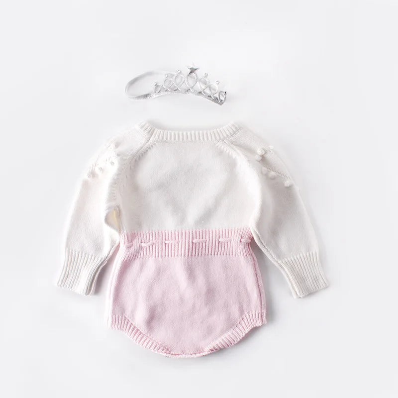 Spring Lovely Heart Jumpsuit Infant Baby