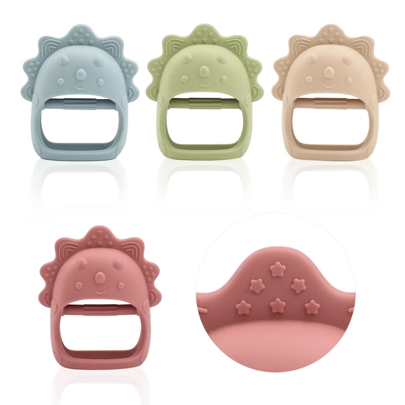 Beißring aus Silikon für Babys