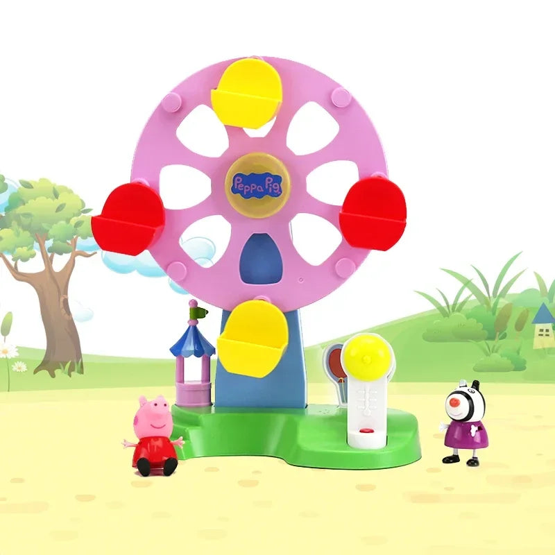 Peppa Pig Wheel Series Original Set Children's Toys