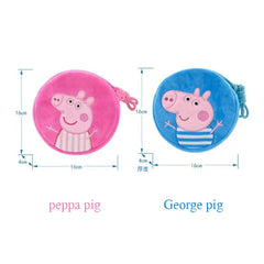 Pig Plush Crossbody Bag Kids Round Plush Bags