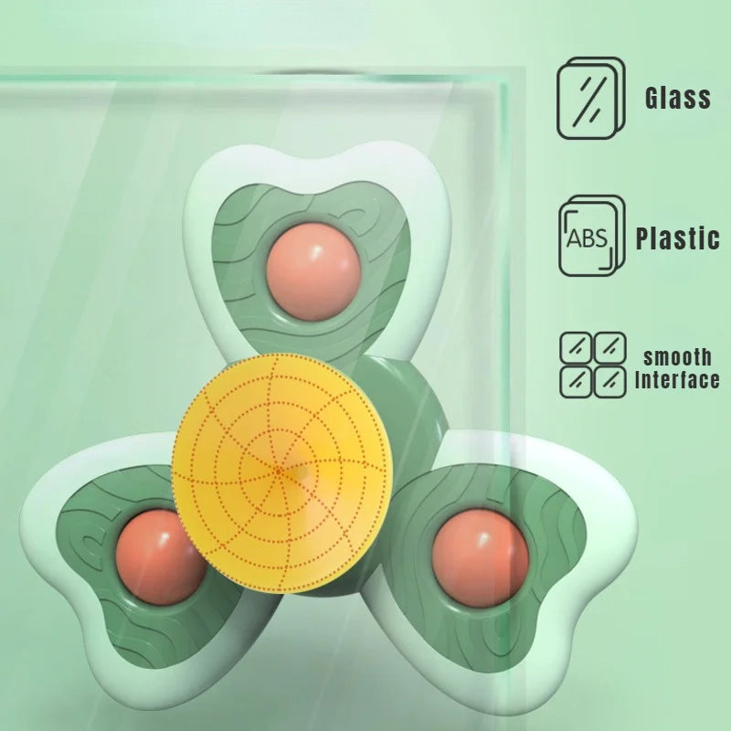 Cartoon Saugnapf Spinner Spielzeug
