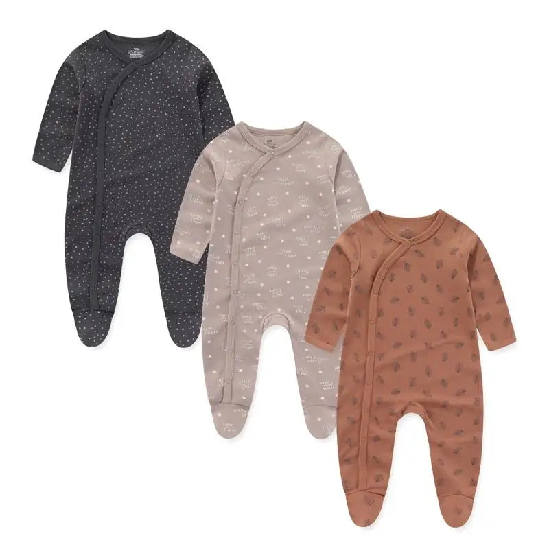 3Pieces Cartoon New Born Baby Boy Clothes Sets