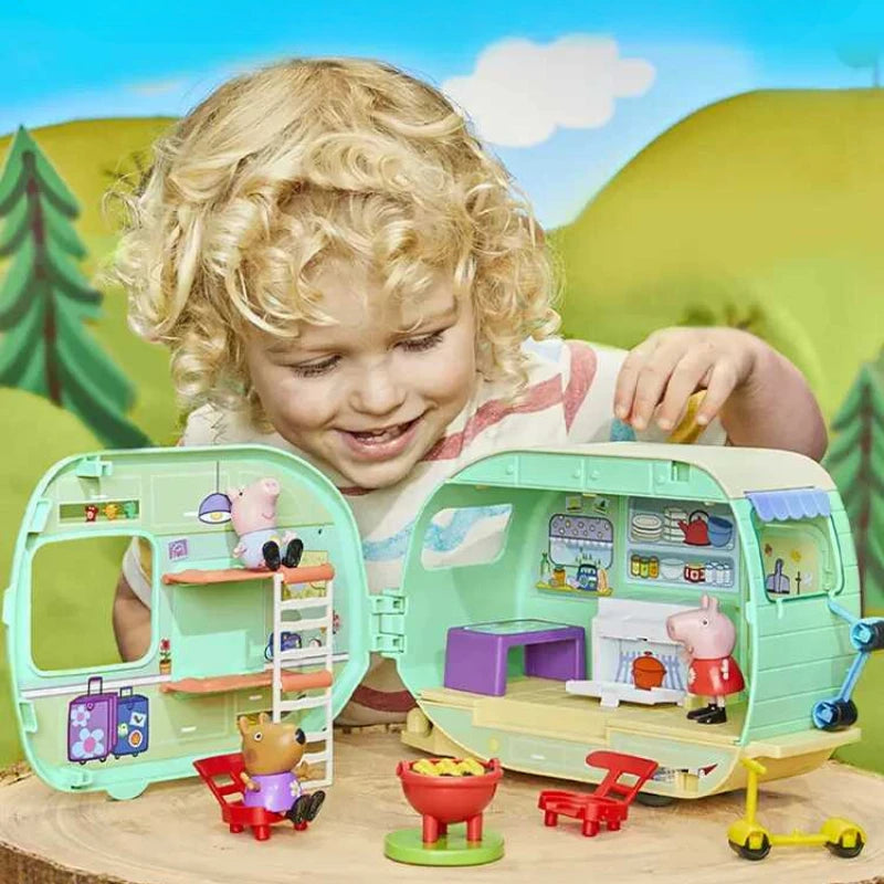 Action Figure Camper Set Children's Holiday Christmas Gift